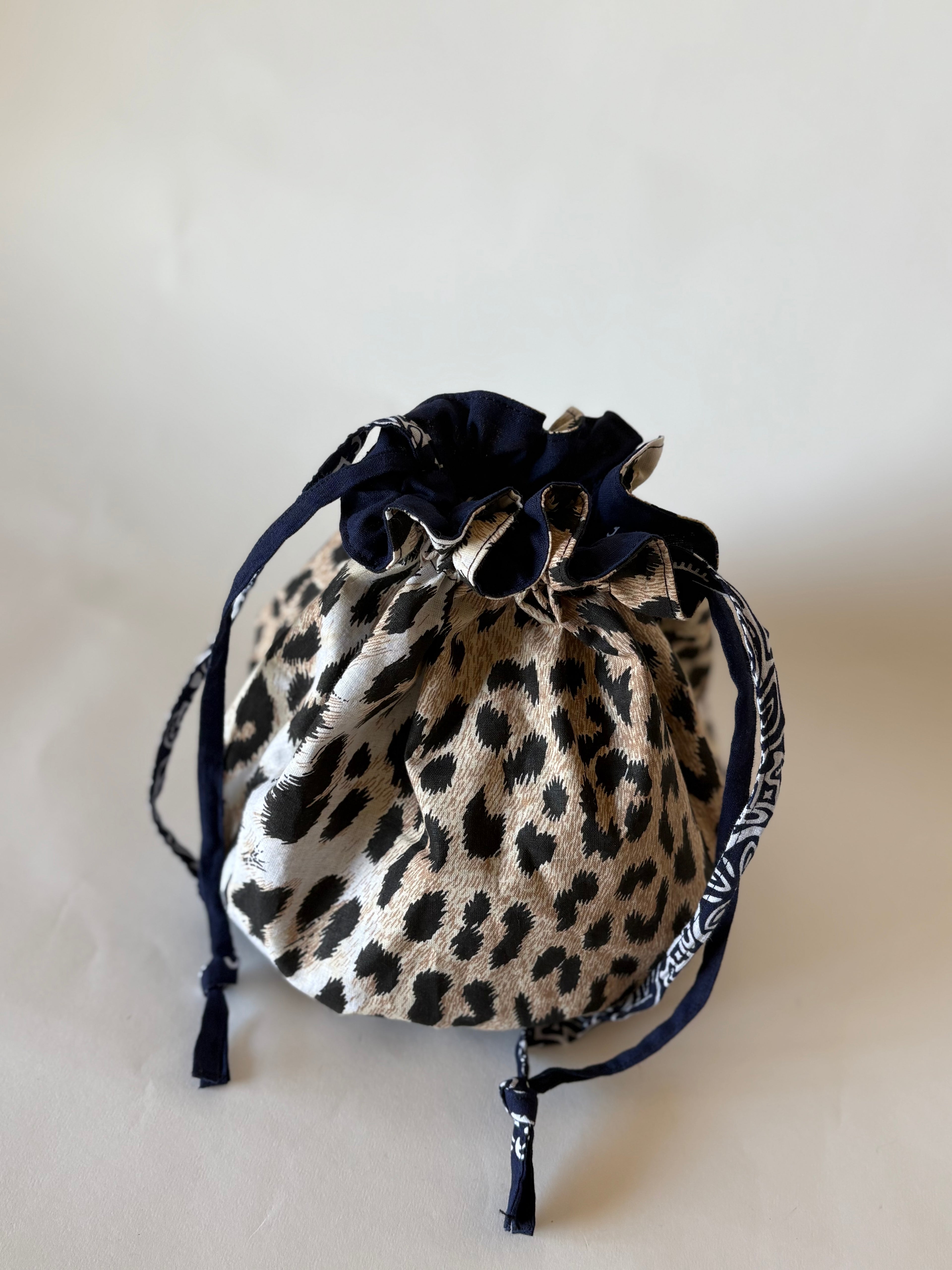 Blu Navy | Leopardato