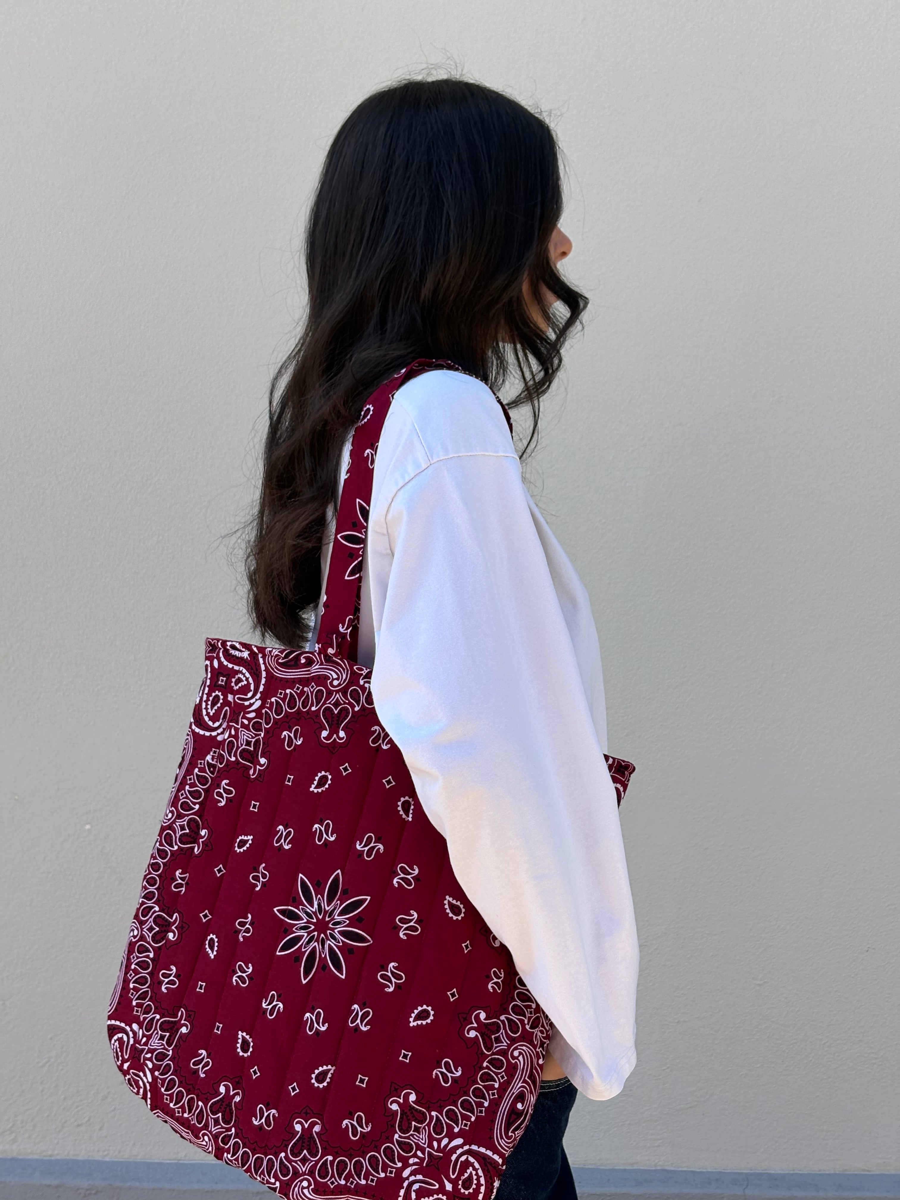 Tote Bag - Burgundy