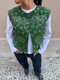 Gilet Double-face | Verde Bosco & Verde Militare