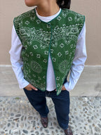 Gilet Double-face | Verde Bosco & Verde Militare