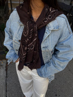 Maxi Foulard | Dark Chocolate