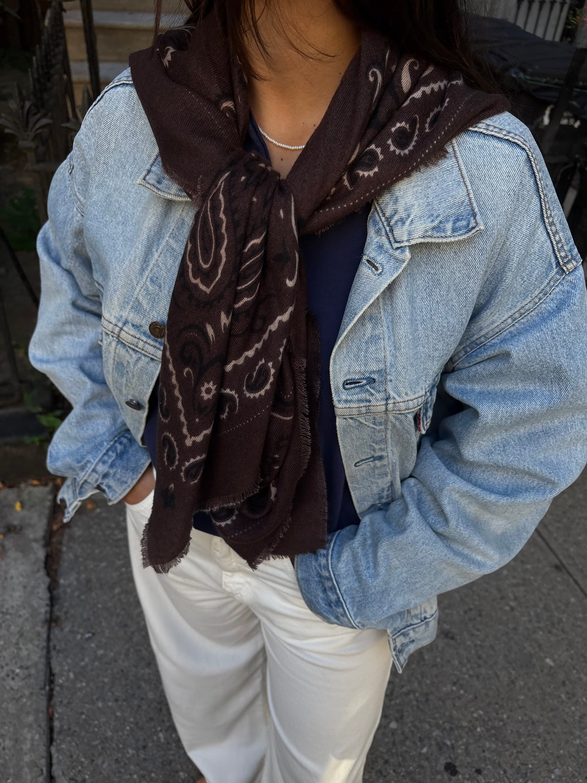Maxi Foulard | Dark Chocolate