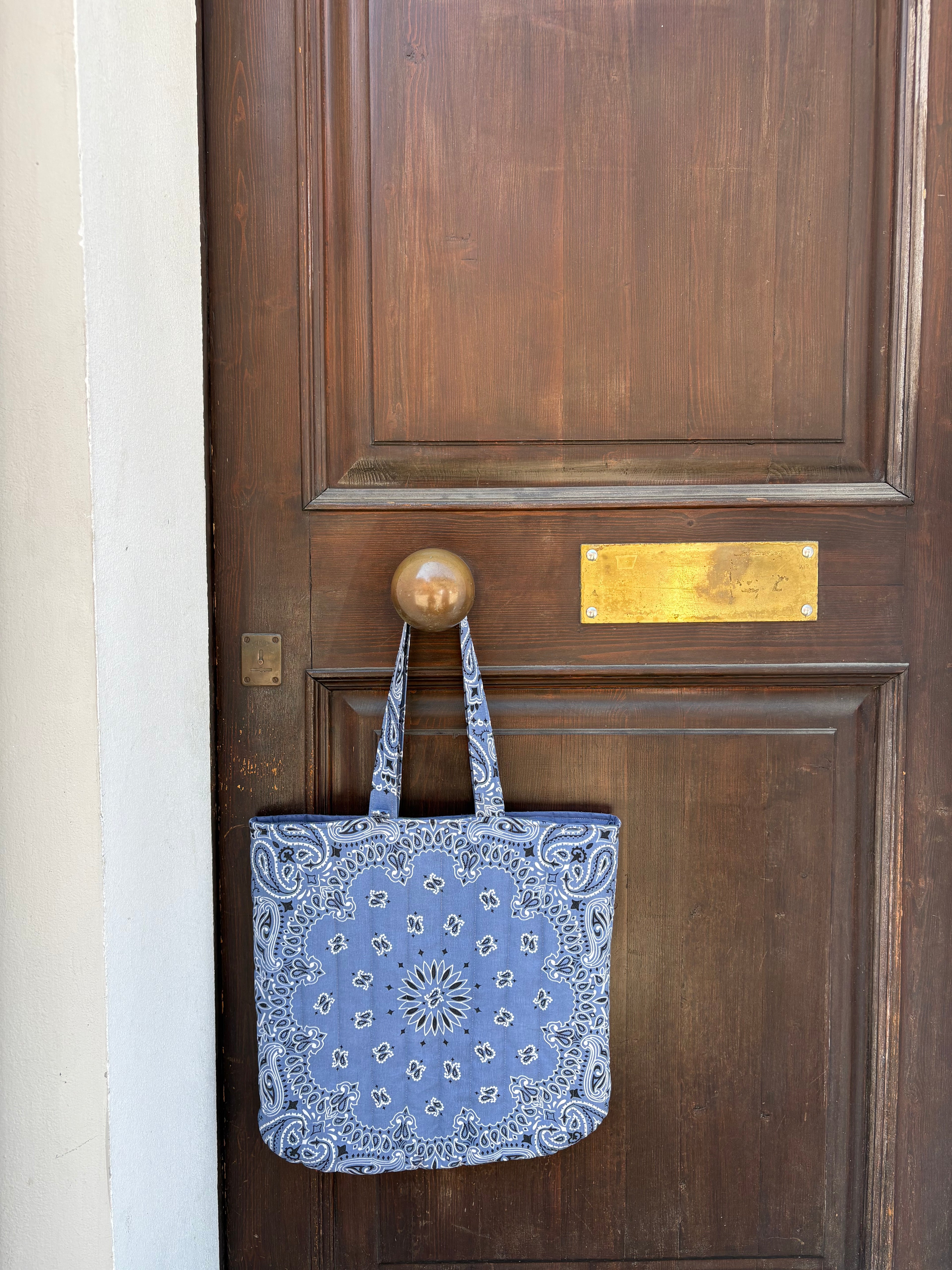 Tote Bag - Blu Polvere
