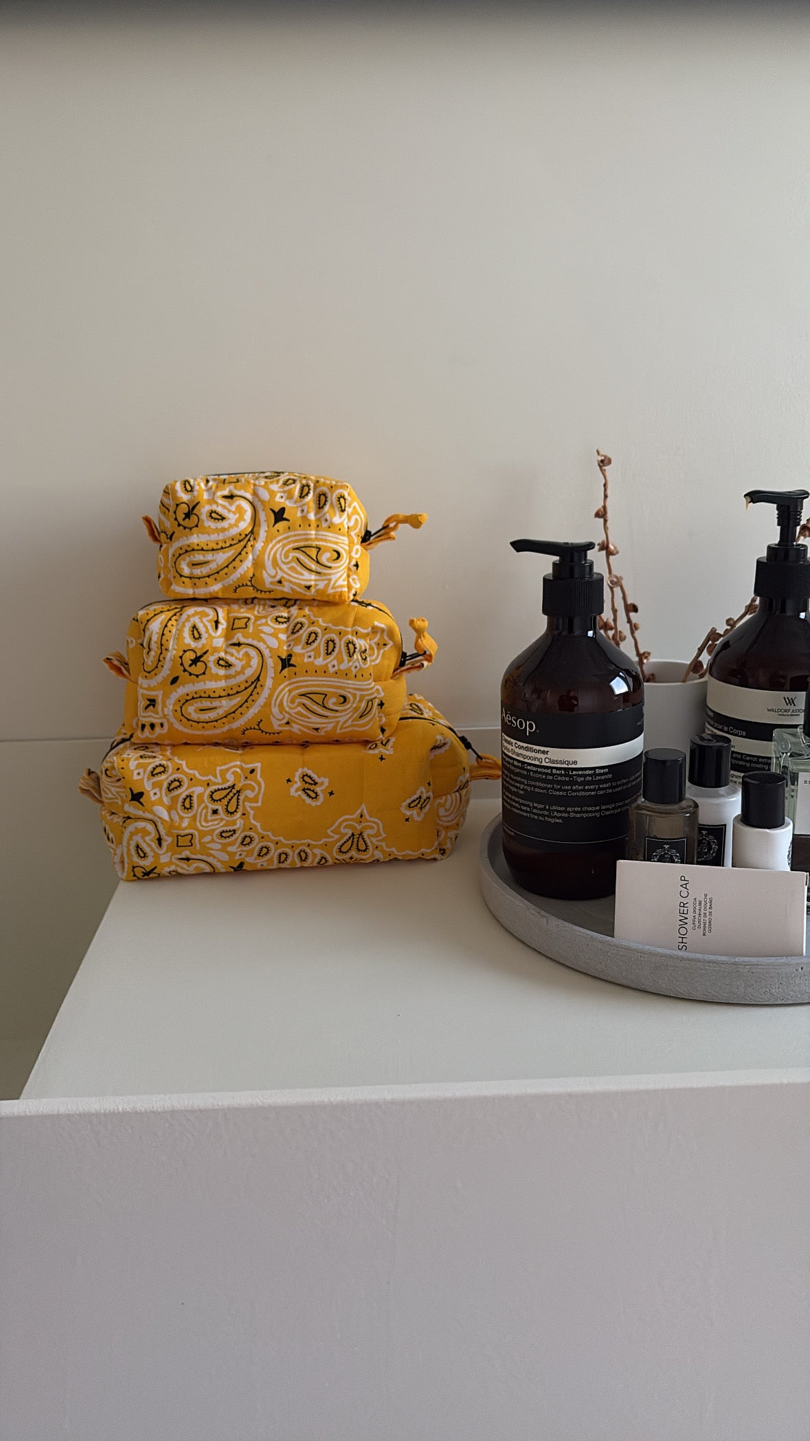 Necessaire Set | Giallo Mango