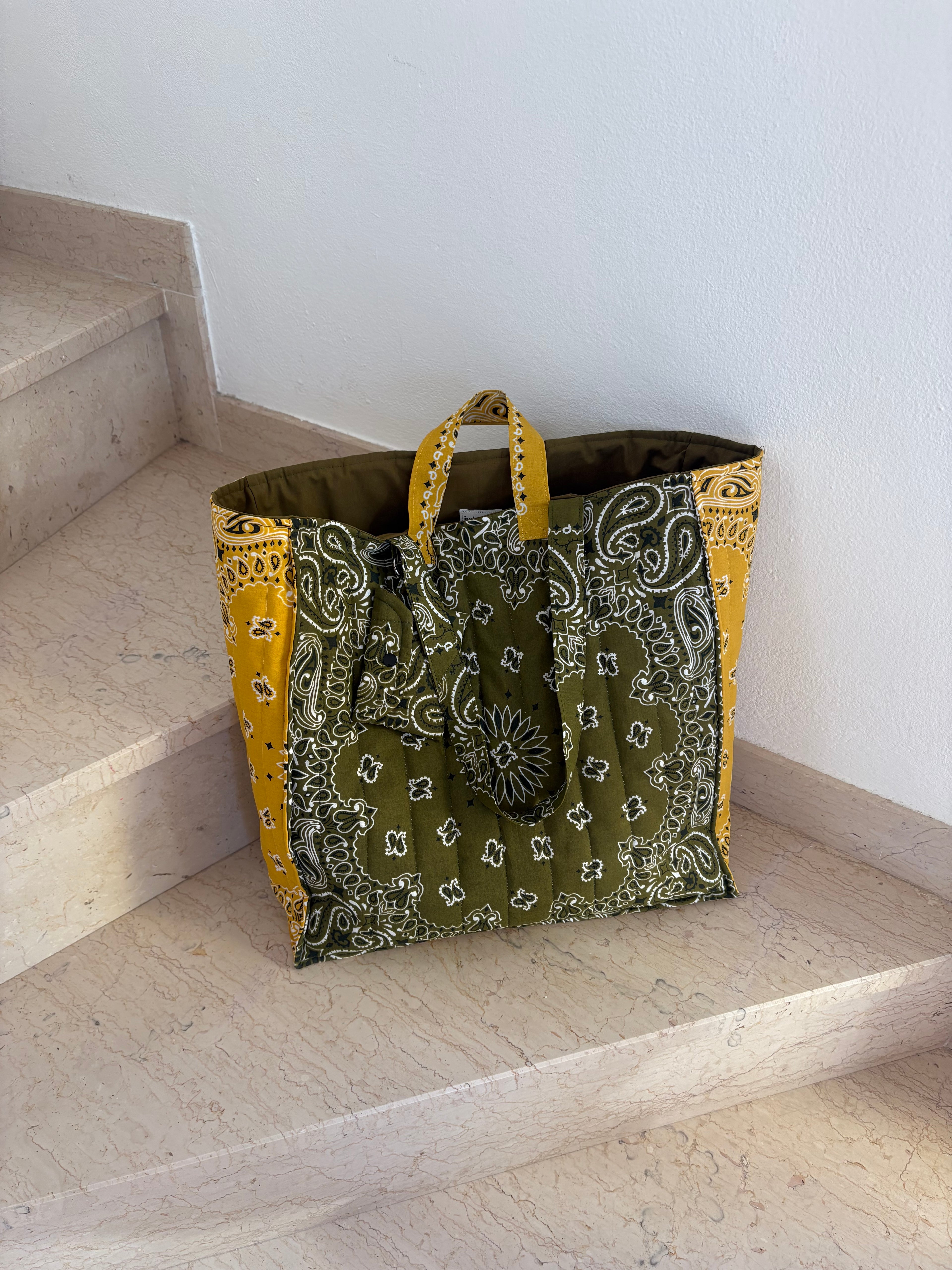Maxi Bag - Verde Militare | Mango