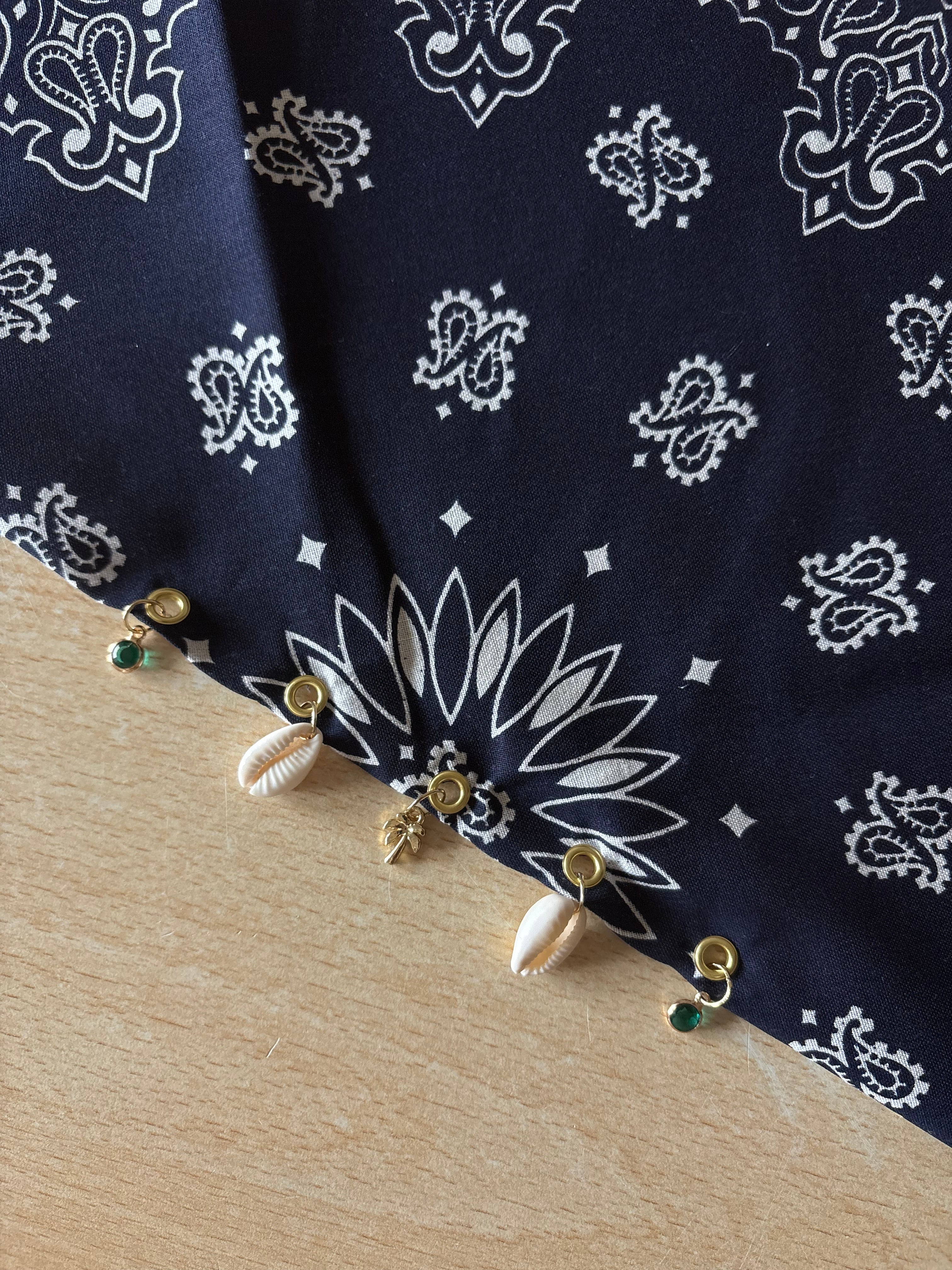 Blue Navy | Charms Oro