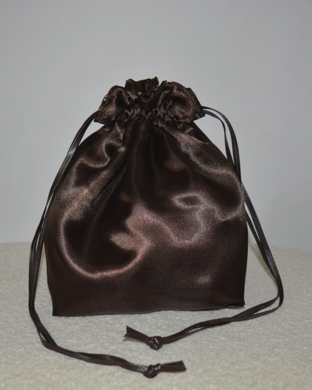 Sac à main satin | Dark Chocolate