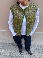 Gilet Double-face | Verde Bosco & Verde Militare