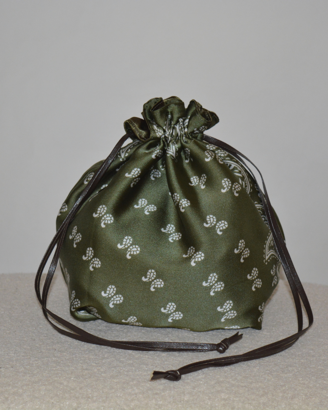 Sac à main satin | Verde Militare