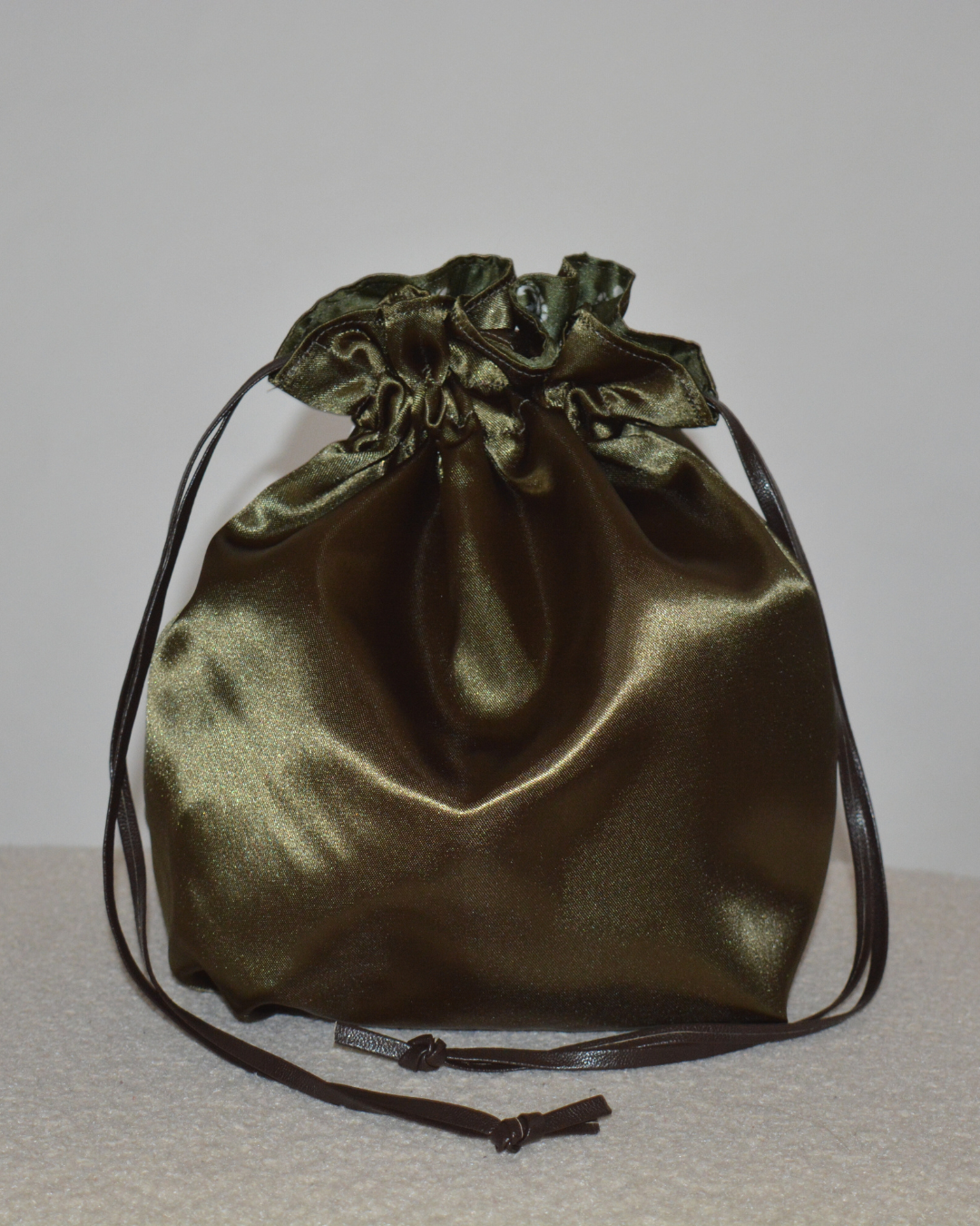 Sac à main satin | Verde Militare
