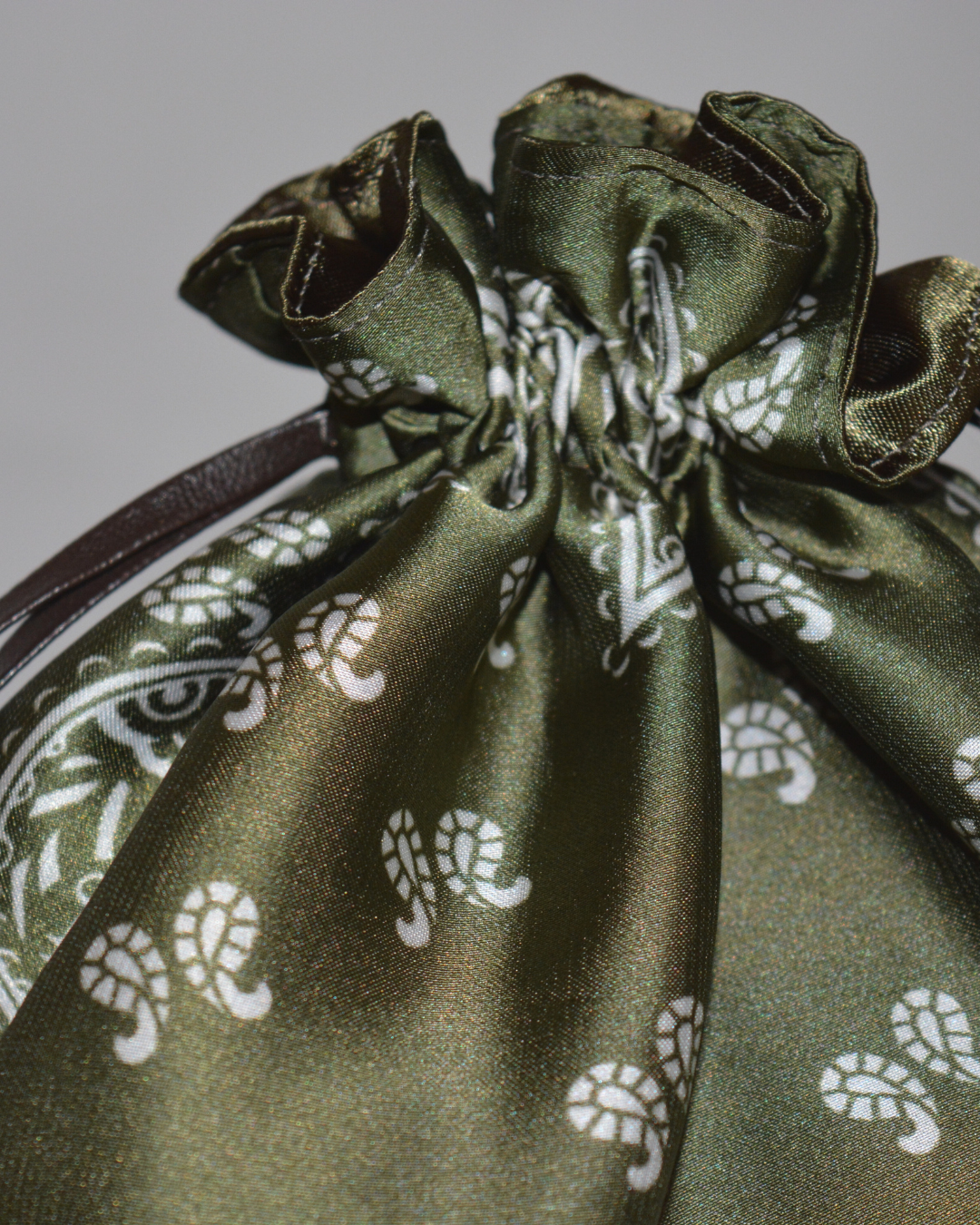 Sac à main satin | Verde Militare