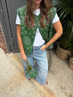 Gilet Double-face | Verde Bosco & Verde Militare