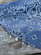 Blu polvere | Charms argento