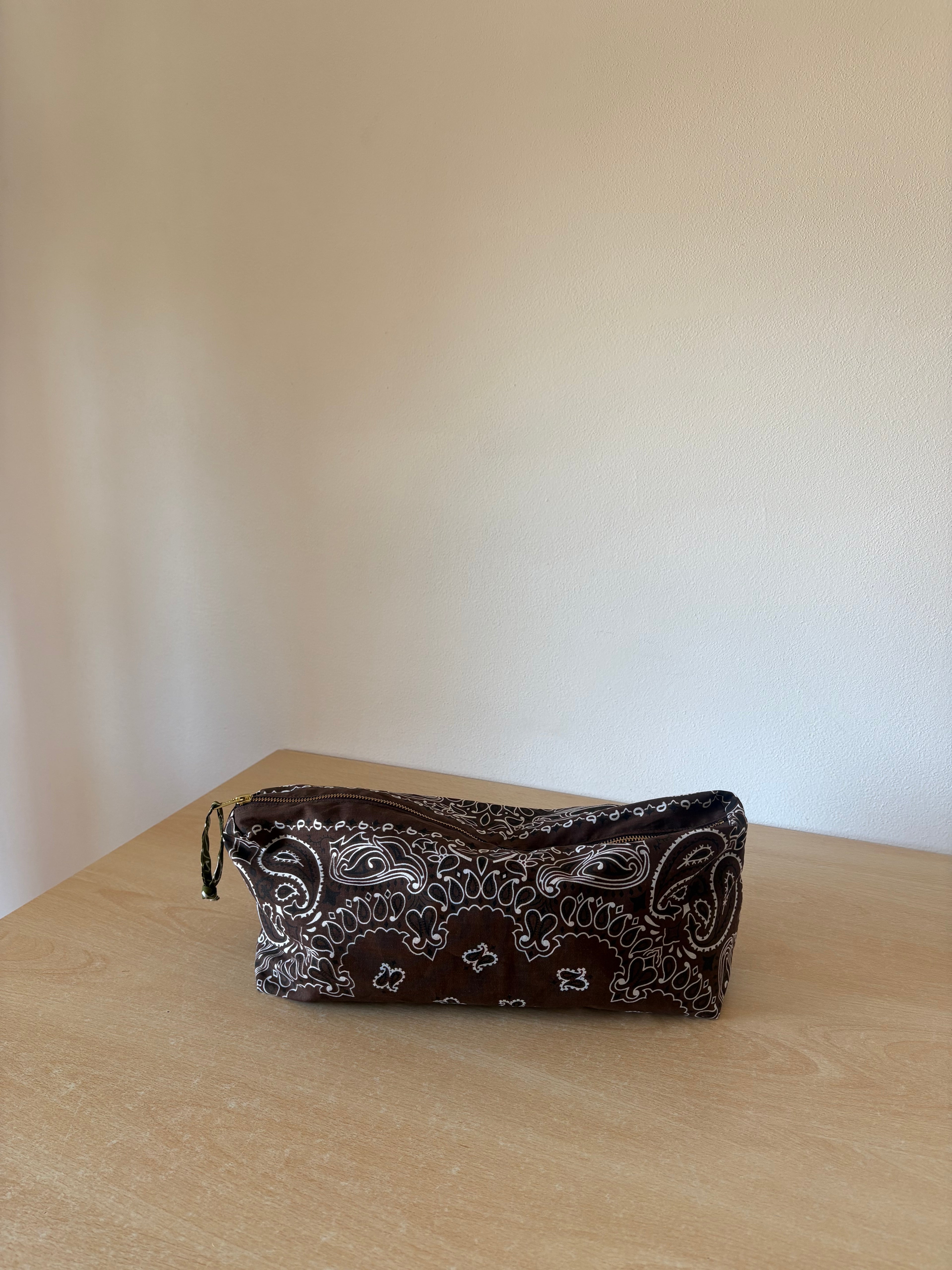 Bandana Pouch - Dark Chocolate