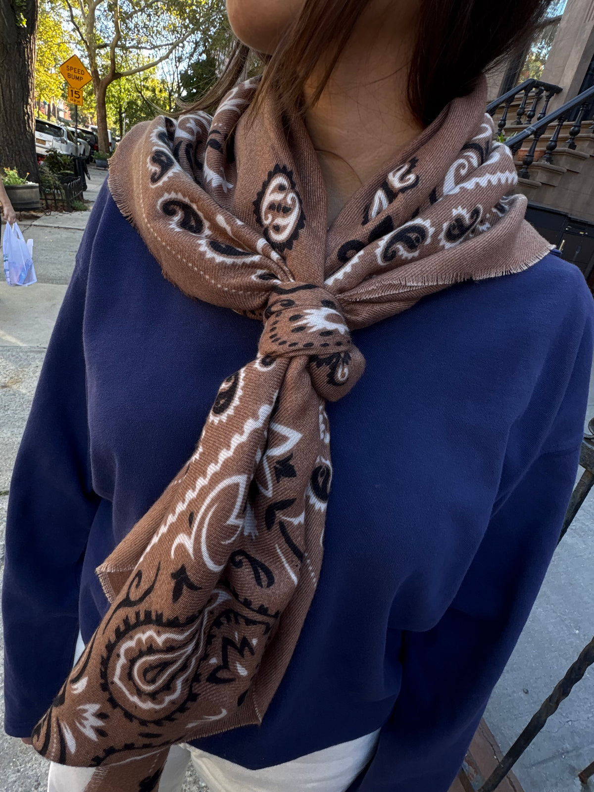Maxi Foulard | Cappuccino