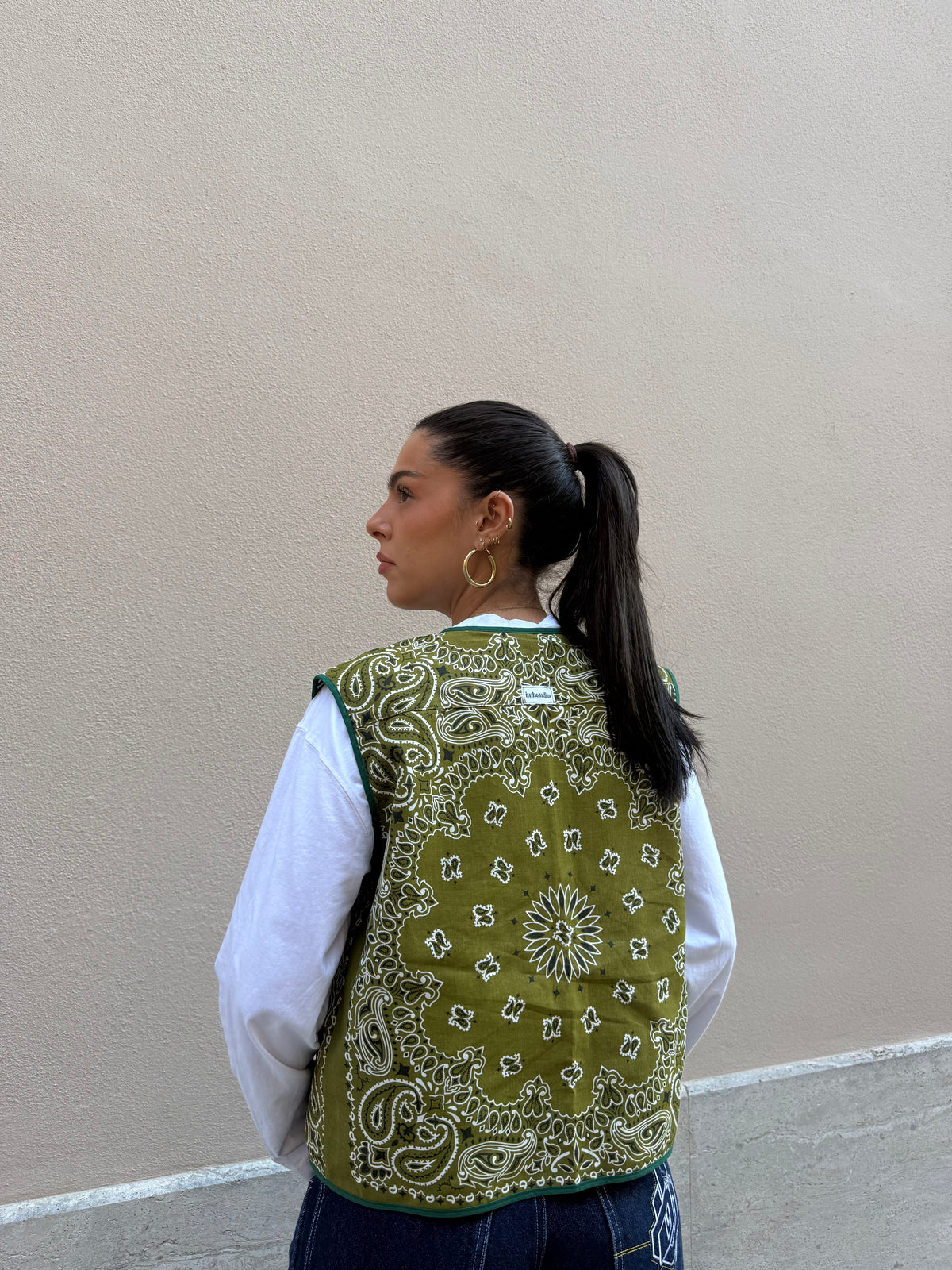 Gilet Double-face | Verde Bosco & Verde Militare
