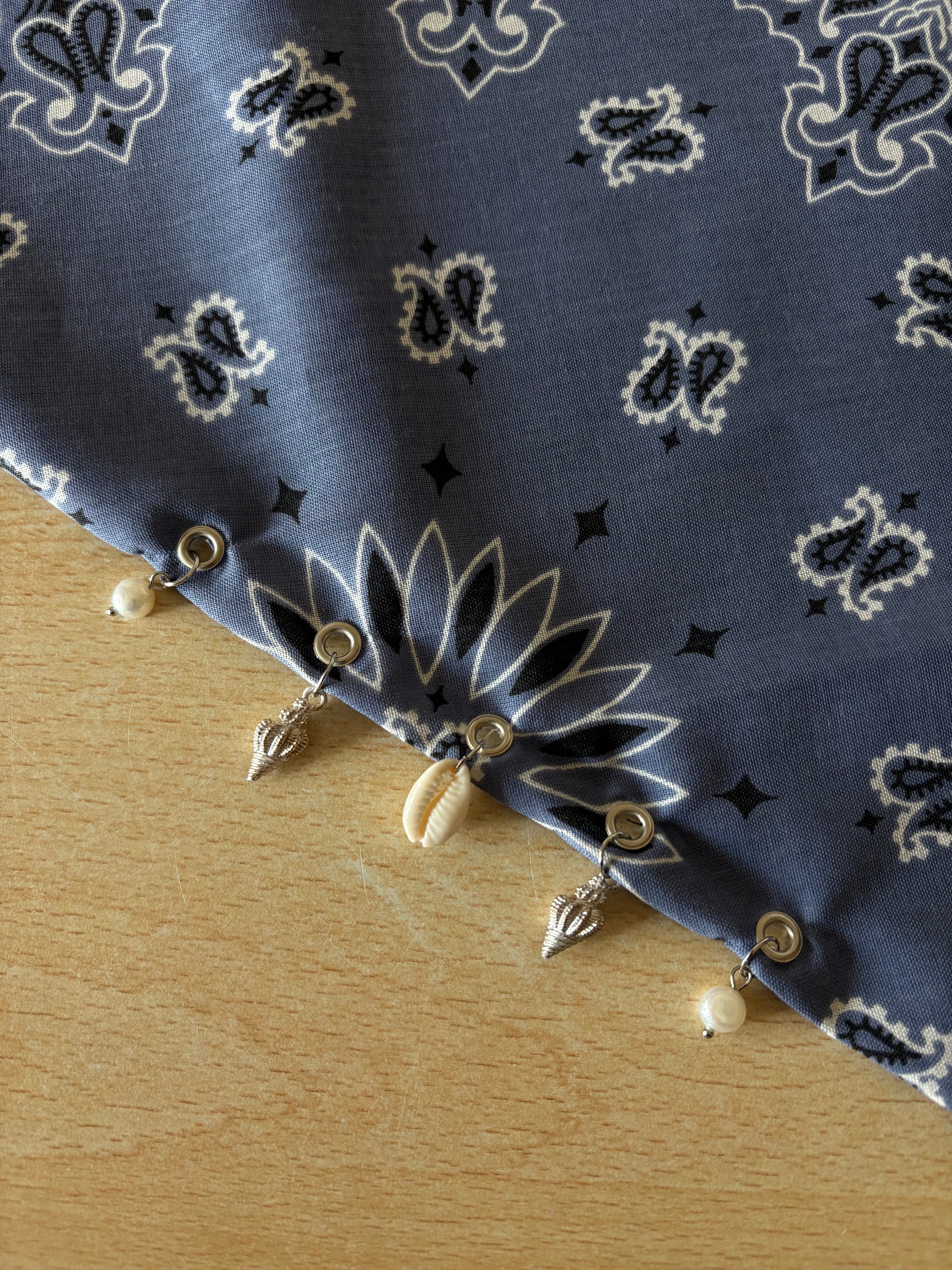 Blu polvere | Charms argento
