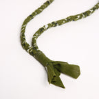 Collana intrecciata | Verde Militare