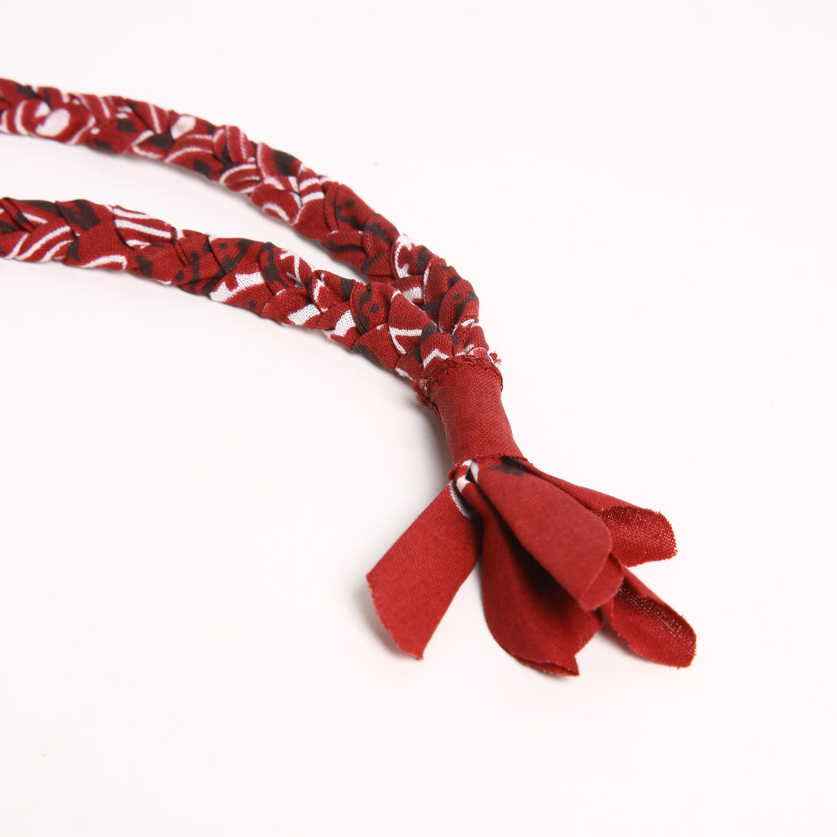 Collana intrecciata | Bordeaux