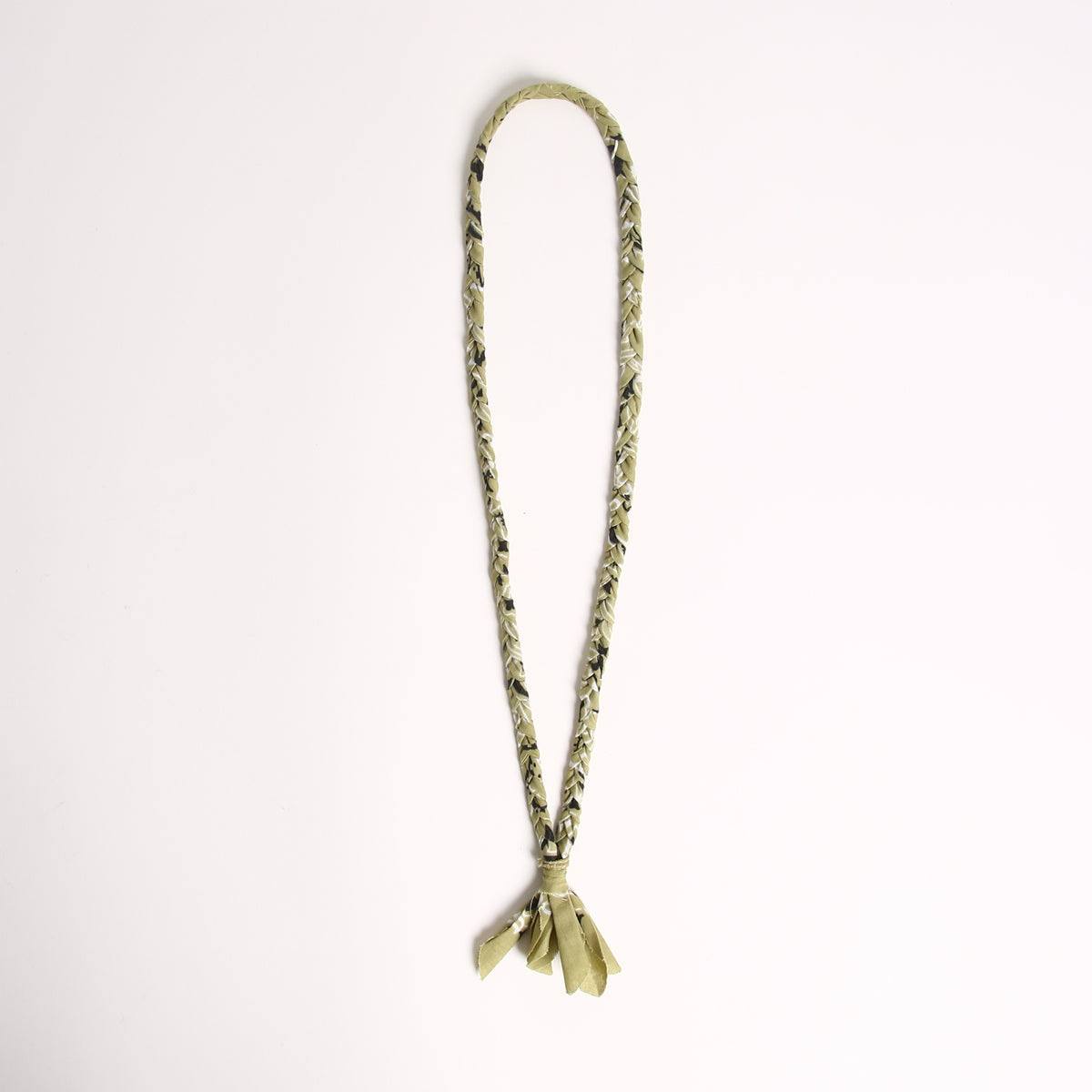 Collana intrecciata | Beige