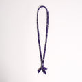 Collana intrecciata | Viola