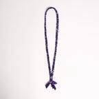Collana intrecciata | Viola