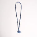 Collana intrecciata | Blu Polvere