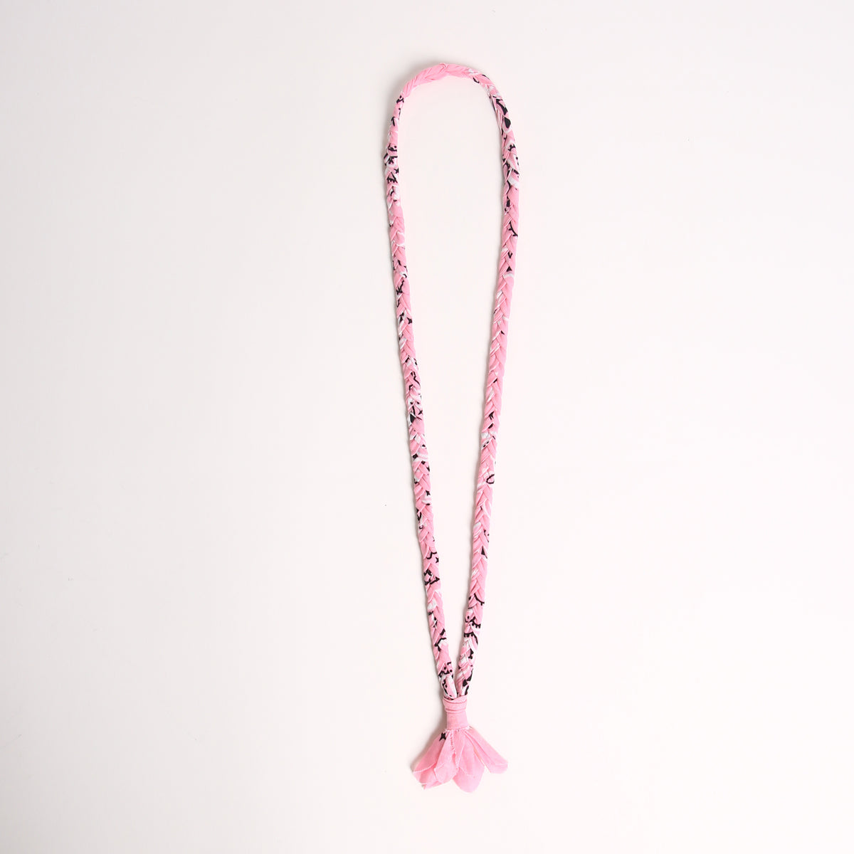 Collana intrecciata | Rosa Barbie