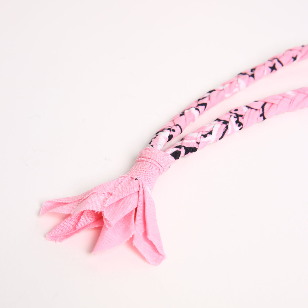 Collana intrecciata | Rosa Barbie