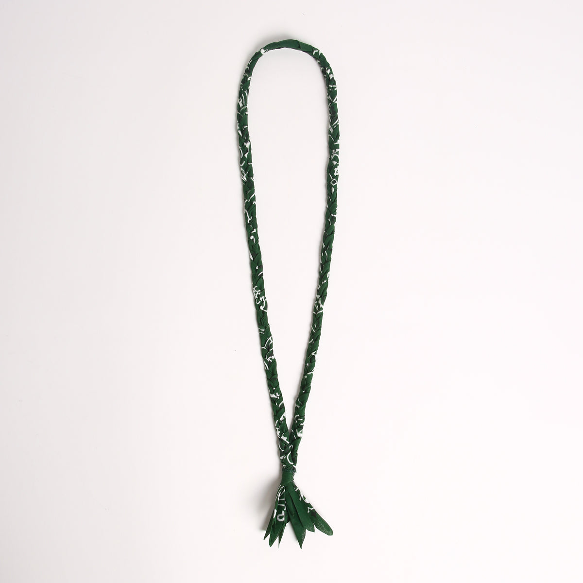 Collana intrecciate | Verde Bosco