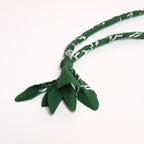 Collana intrecciate | Verde Bosco