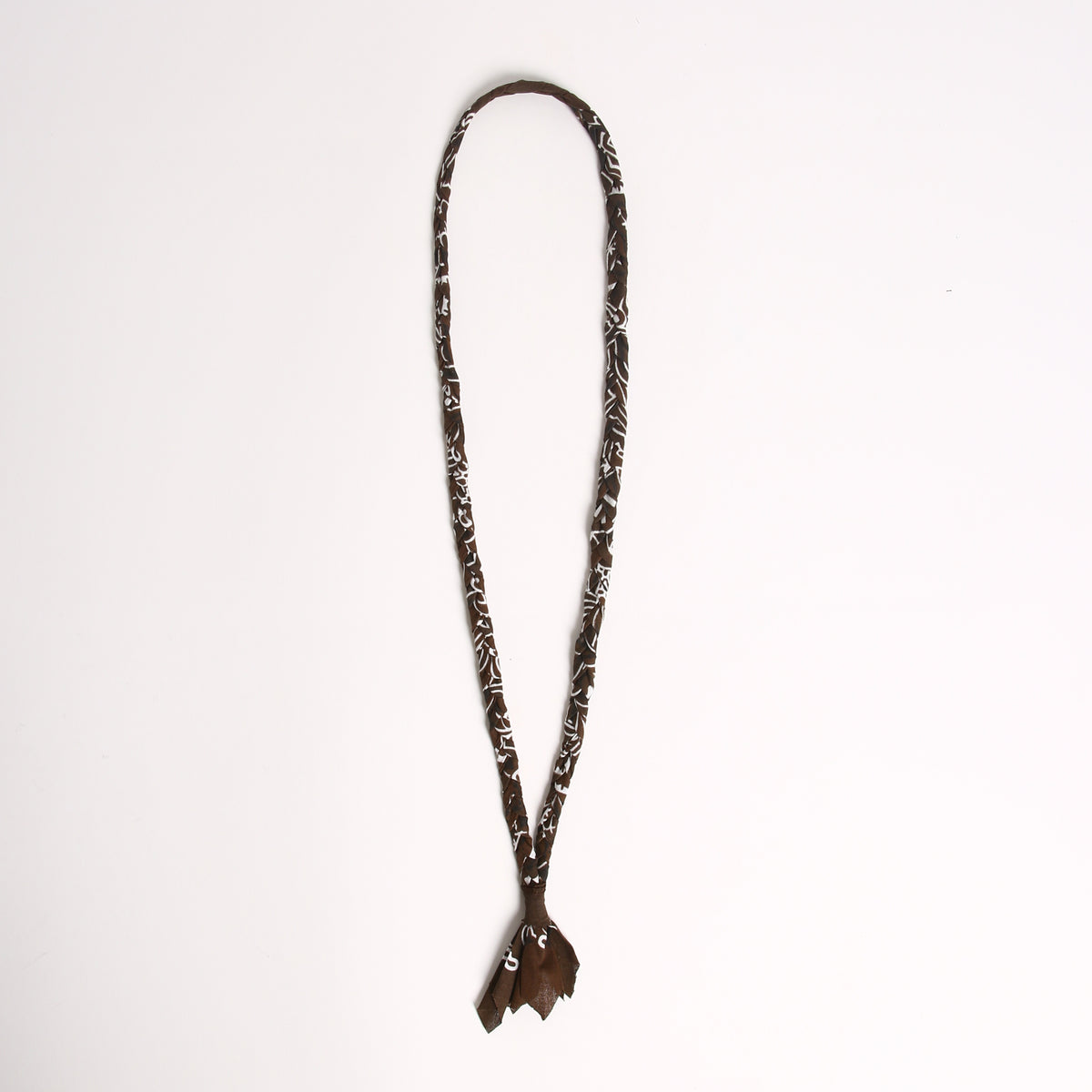 Collana intrecciata | Dark Chocolate