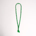 Collana intrecciata | Verde