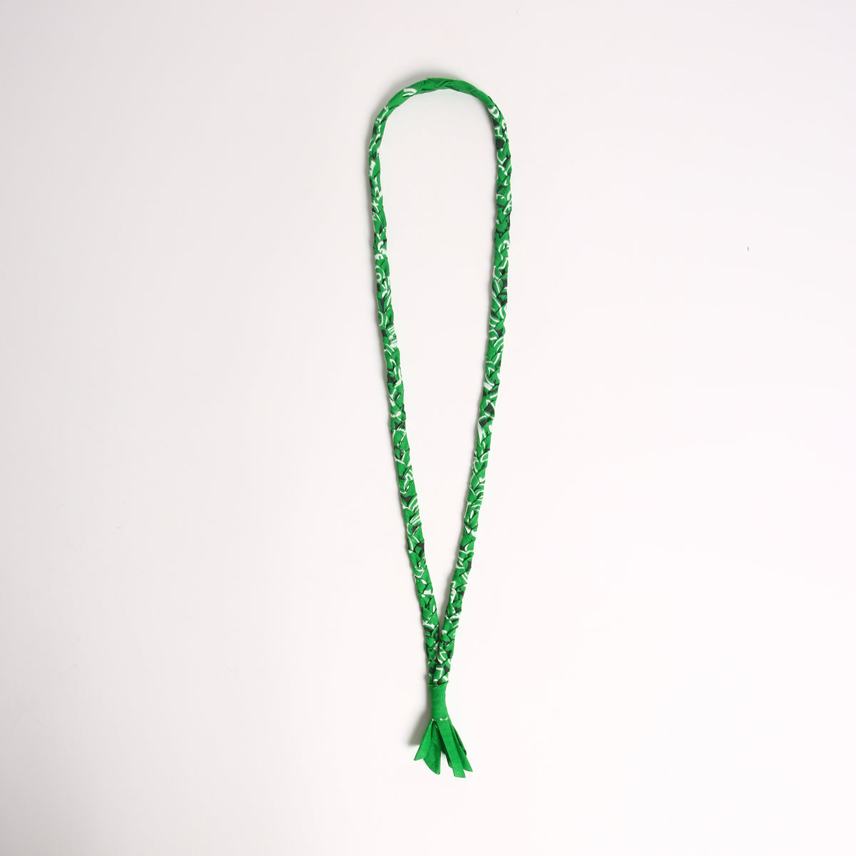 Collana intrecciata | Verde