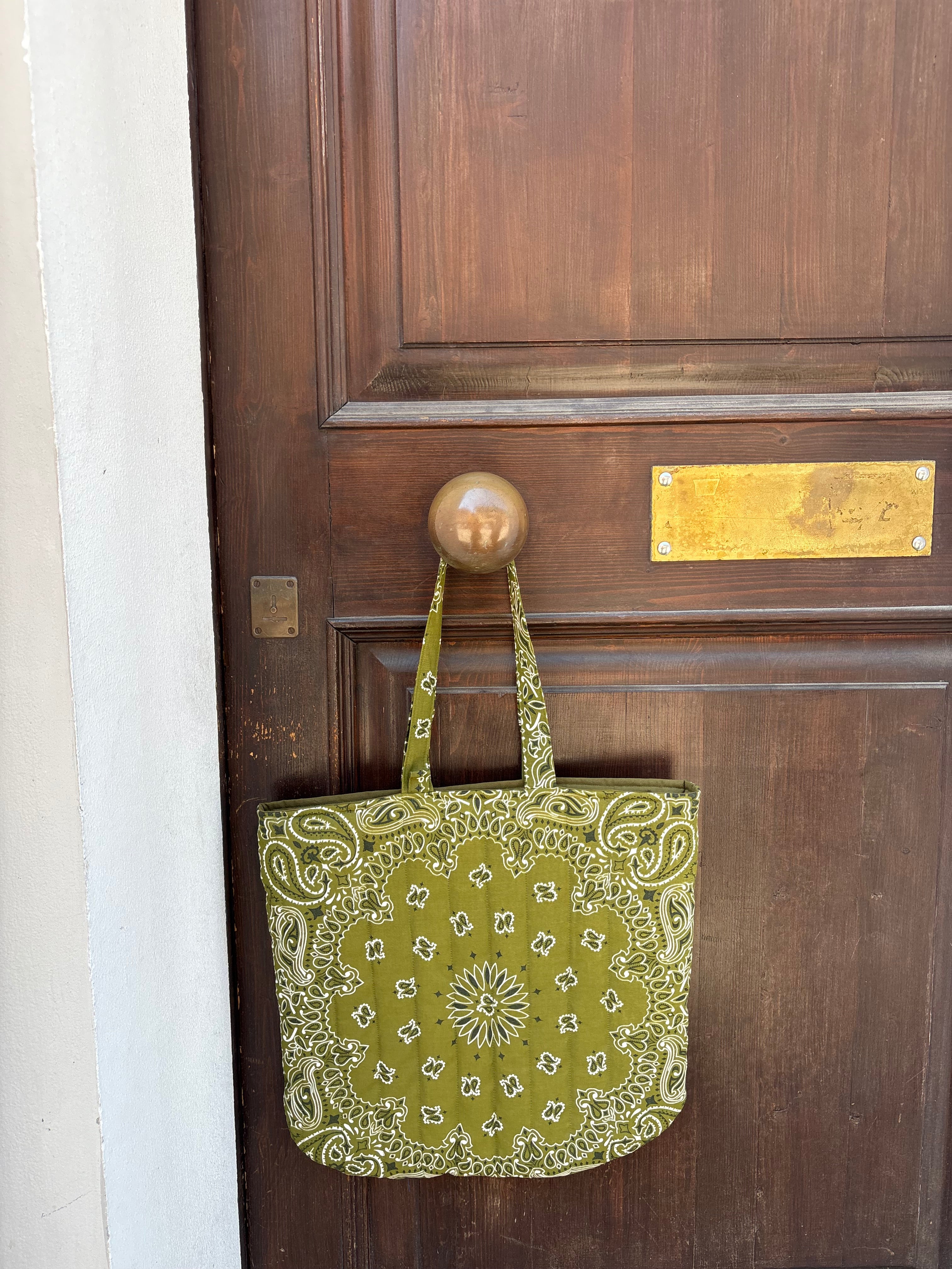 Tote Bag - Verde Militare