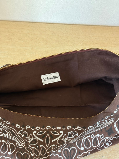 Bandana Pouch - Dark Chocolate