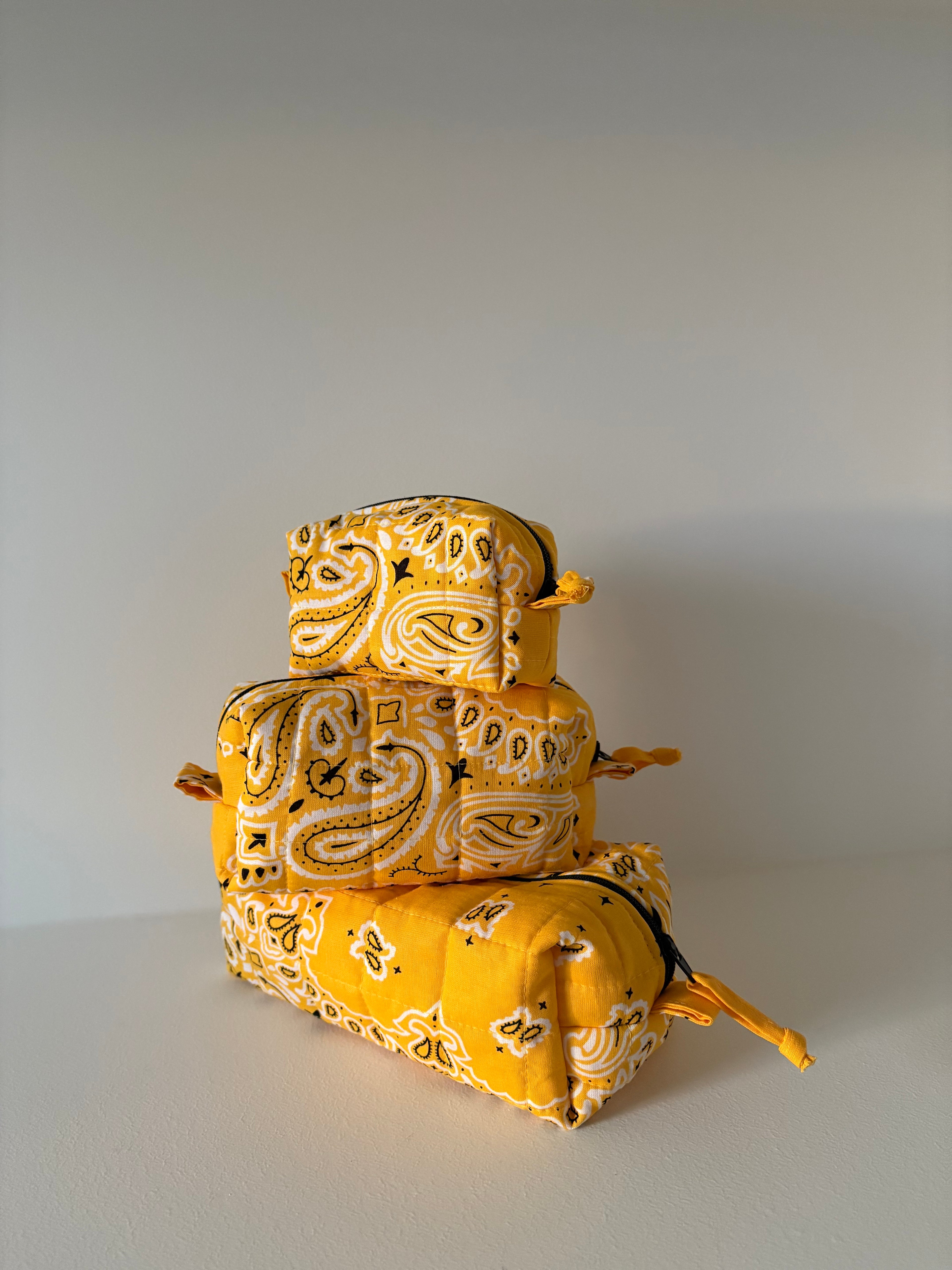 Necessaire Set | Mango Yellow