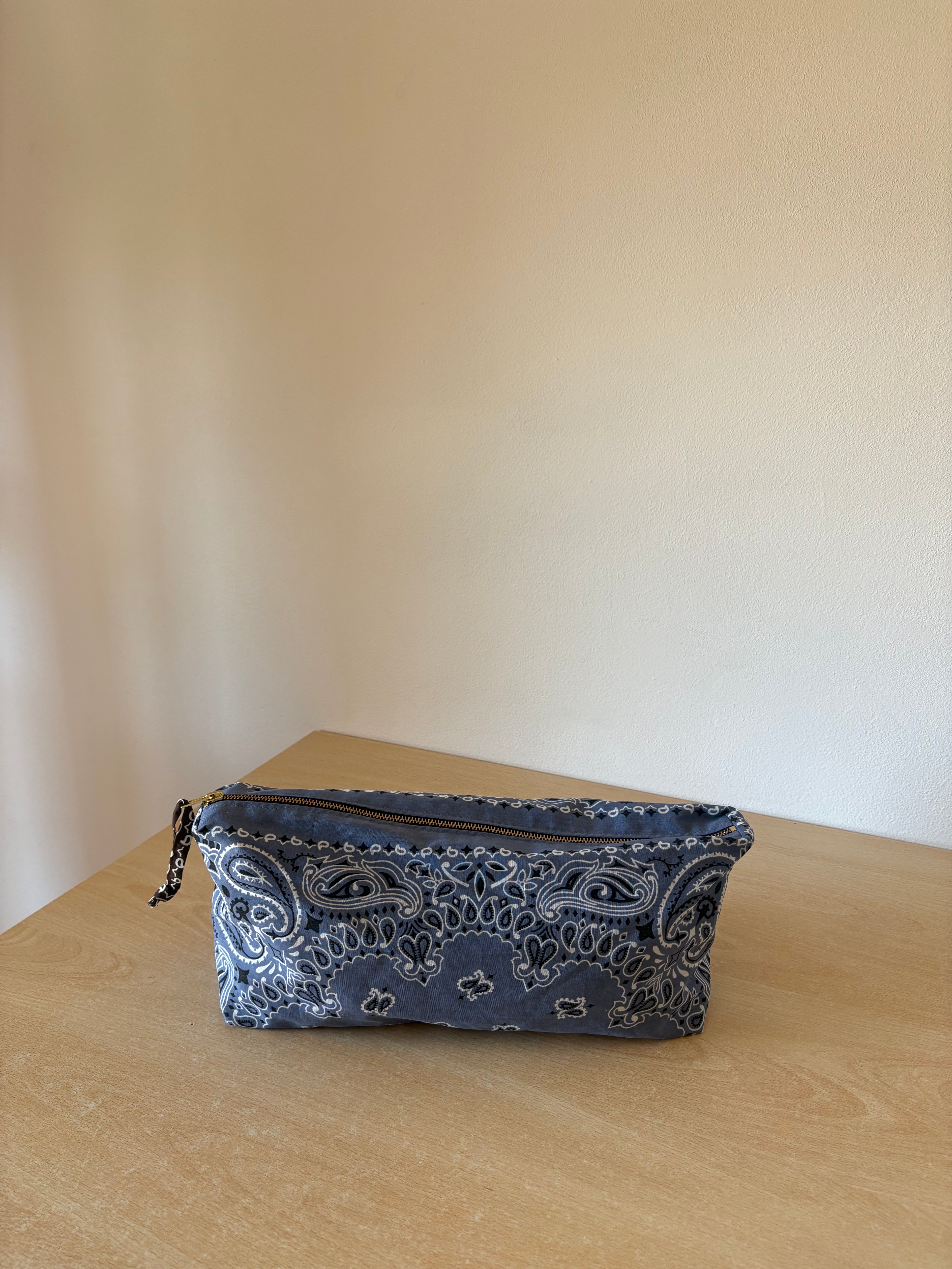 Bandana Pouch - Blu Polvere