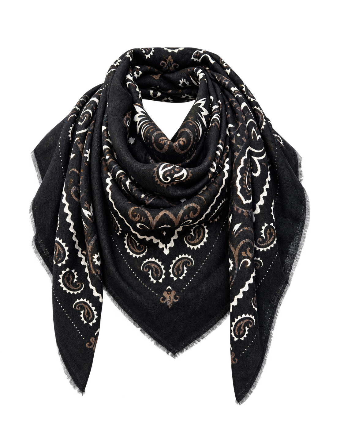Maxi Foulard | Nero