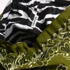 Military Green | Zebra Print