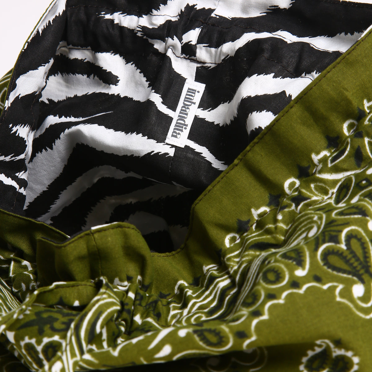Military Green | Zebra Print