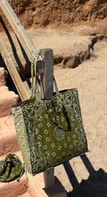 Maxi Bag - Military Green | Beige