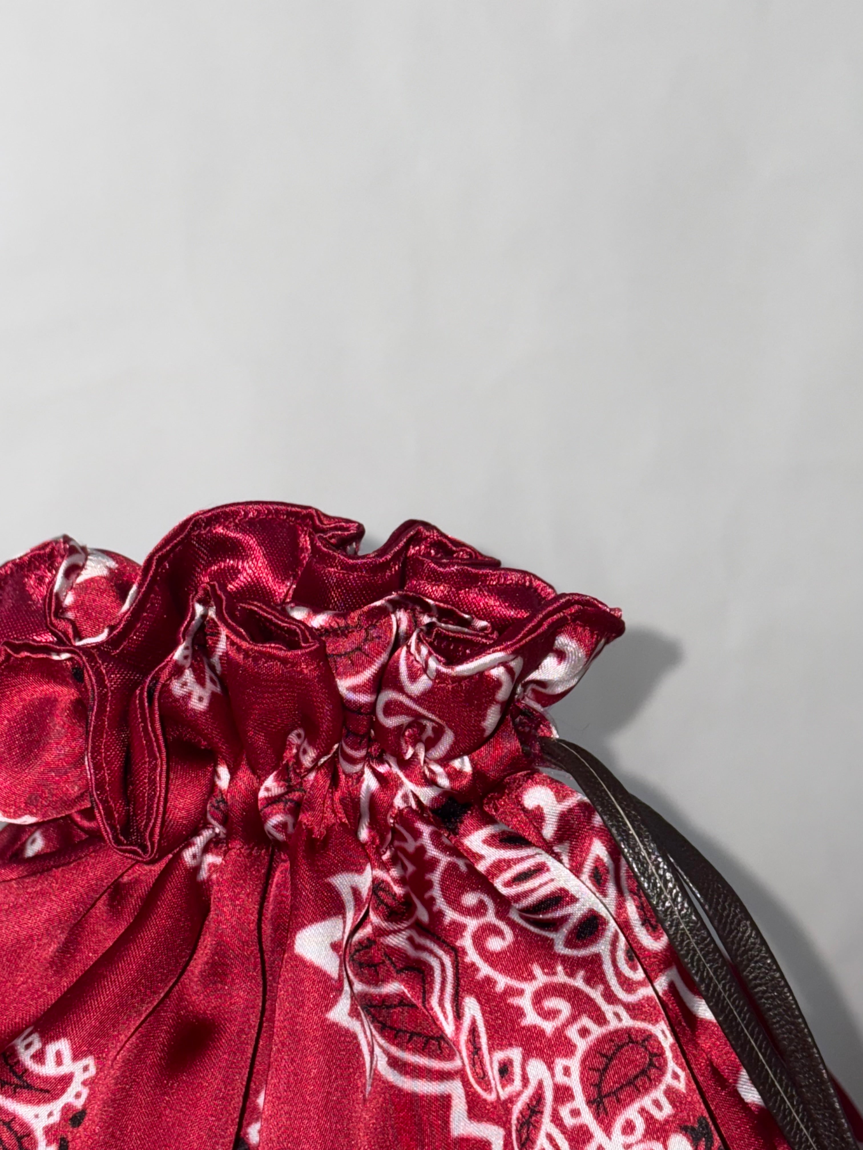 Sac à main satin | Bordeaux